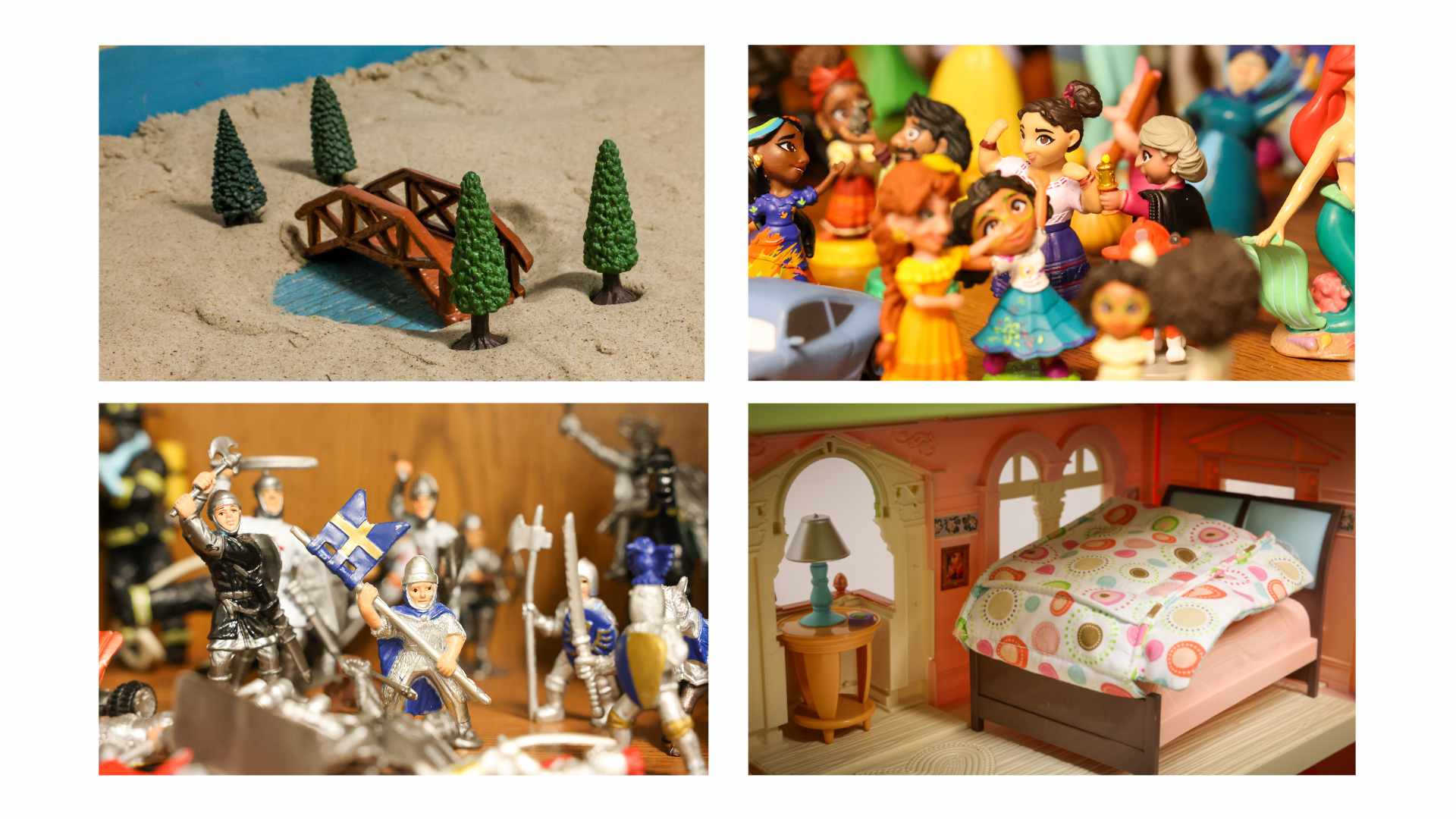 4 photos of play that can used at Clarity Counseling